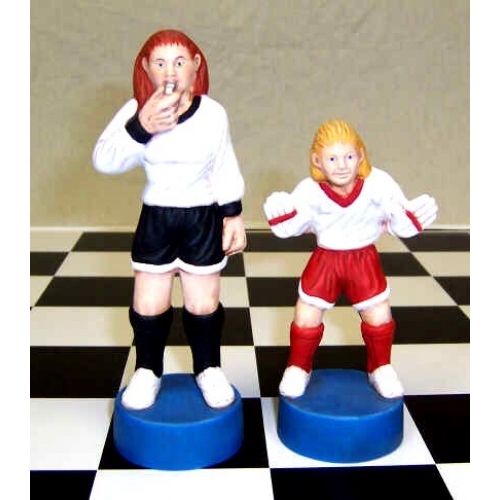 Plaster Molds - Girl Bishop & Knight